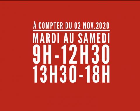 Horaires COVID-19